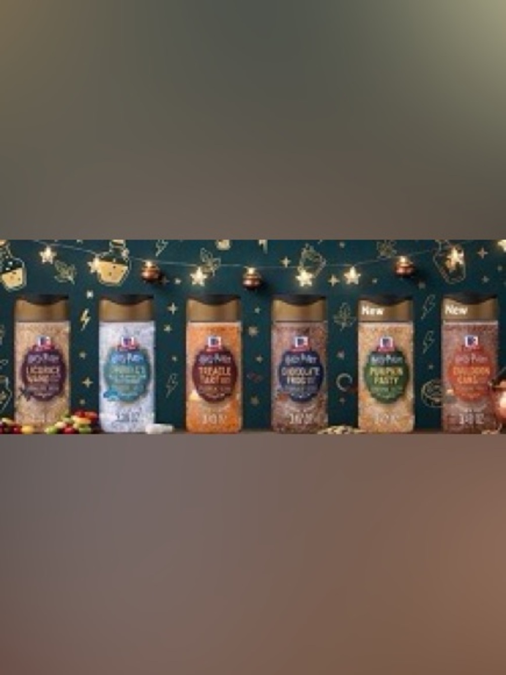 Harry Potter Finishing Sugars complete set - 6 flavors